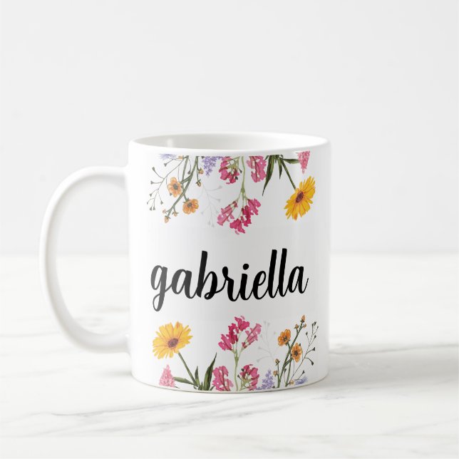 Café Caneca Personalizada, Caneca de Letra, Caneca de I (Esquerda)