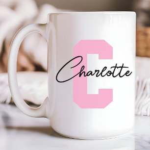 Café Caneca Personalizada com Monograma de Presente par