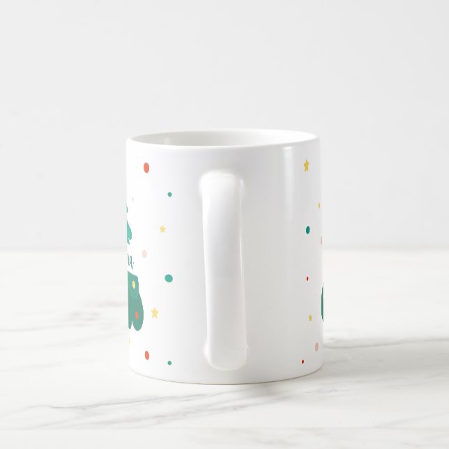Café Caneca Personalizada com Nome da Árvore de Natal (Alça)