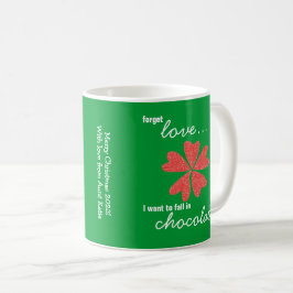 Café Caneca personalizada com receita de brownie