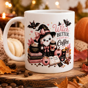 Café Caneca Personalizada da Temporada de Abóbora com F