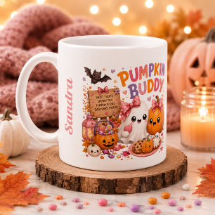 Café Caneca Personalizada de Abóbora da Temporada de Fa