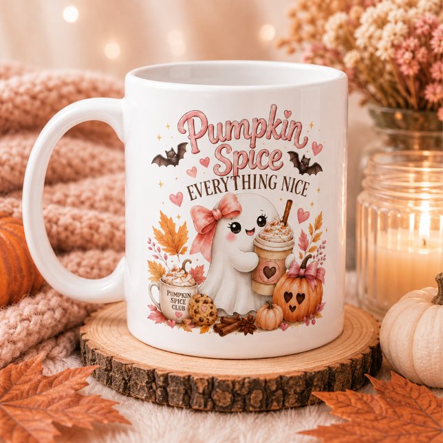 Café Caneca Personalizada de Abóbora da Temporada Fanta (Criador carregado)