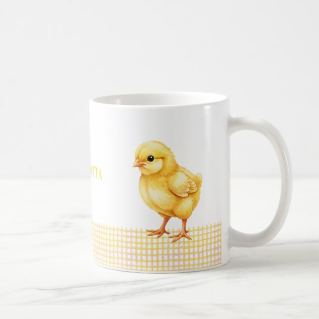 Café Caneca Personalizada de Animal de Fazenda – Design (Direita)