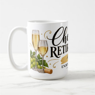 Café Caneca Personalizada de Aposentadoria 'Tudo de Bom