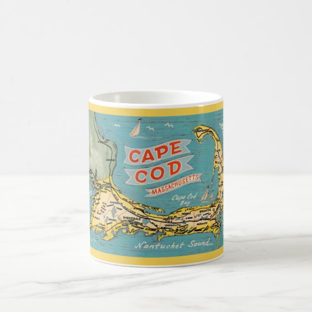 Café Caneca Personalizada De Cabo Cod (Centro)