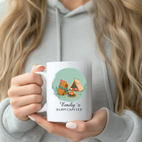 Caneca Personalizada de Camping Capybara com Nome