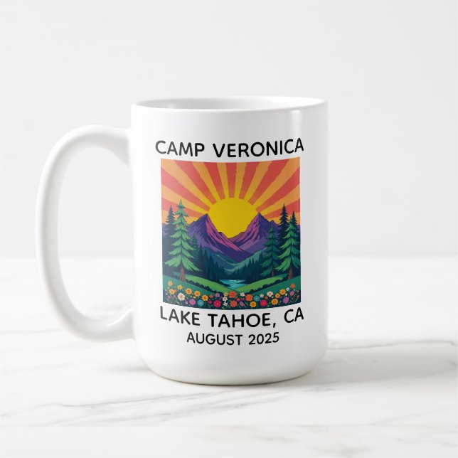 Café Caneca Personalizada de Despedida de Solteira no A (Esquerda)