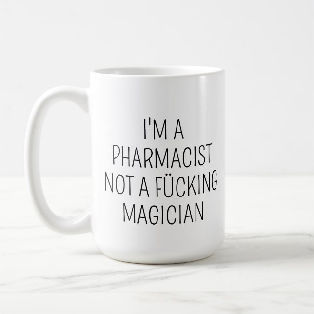 Café Caneca Personalizada de Farmacêutico, Farmacêutico (Esquerda)