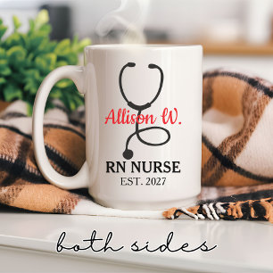 Café Caneca Personalizada de Formatura em Enfermagem pa