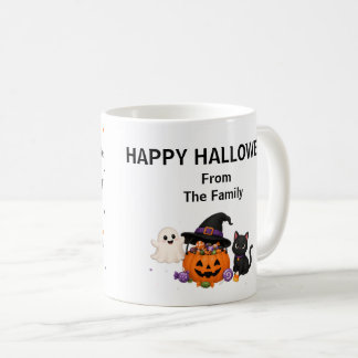 Café Caneca Personalizada de Halloween para Doces ou Tr
