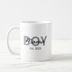 Café Caneca Personalizada de Mãe de Meninos, Mãe de Men