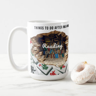 Café Caneca Personalizada de Mahjong para Amantes de Li