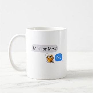Café Caneca Personalizada de Médico com Texto Divertido