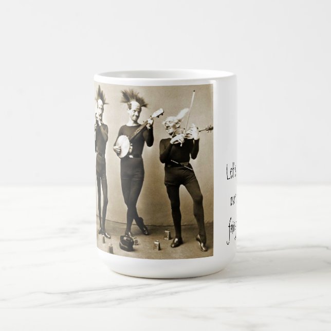 Café Caneca Personalizada de Músicos Loucos (Centro)