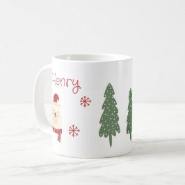 Café Caneca Personalizada de Natal da Criança