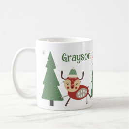Café Caneca Personalizada de Natal da Criança
