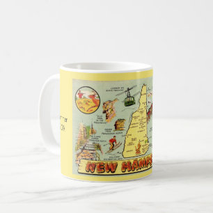 Café Caneca Personalizada de New Hampshire