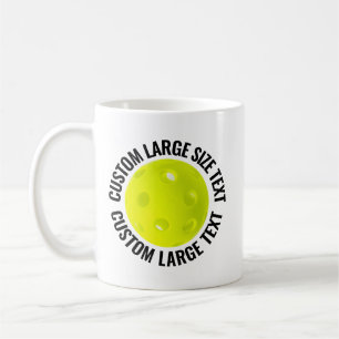 Café Caneca Personalizada de Pickleball de Tamanho Gran
