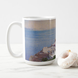 Café Caneca Personalizada de Santorini Grécia