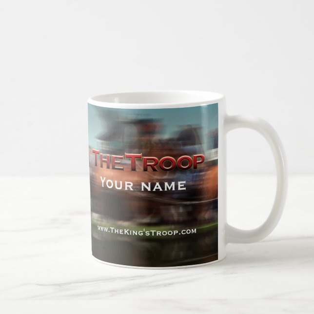 Café Caneca personalizada de Windsor do filme da tropa (Direita)