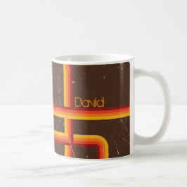 Café Caneca personalizada do impressão de Geo do estilo