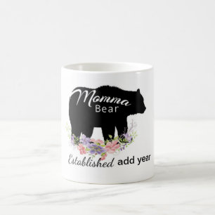 Café Caneca personalizada do urso de Momma
