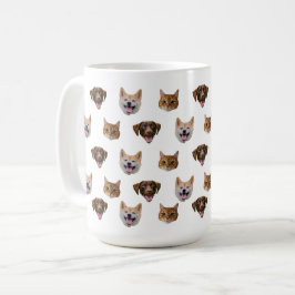 Café Caneca Personalizada, Gato De Cão, Presente Mãe