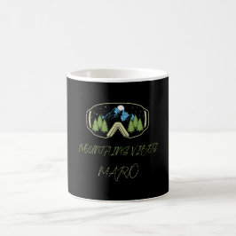 Café caneca personalizada incrível de esqui