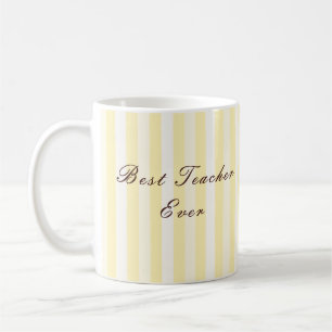Café Caneca Personalizada Melhor Professor de Todos os 