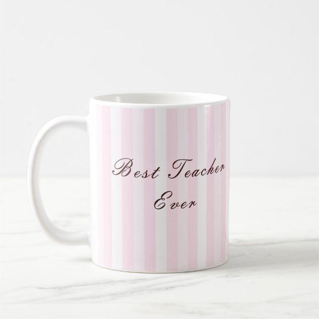 Café Caneca Personalizada Melhor Professor de Todos os  (Esquerda)