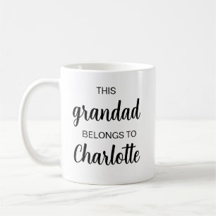Café Caneca Personalizada para Avô, Presente de Anivers