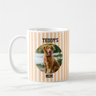 Café Caneca Personalizada para Mãe de Cachorro Listrada