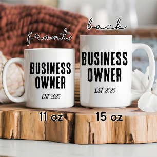 Café Caneca Personalizada para Proprietária de Negócios