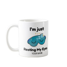 Caneca Personalizada Piada de Descanso Meus Olhos 