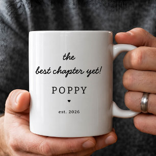 Café Caneca Personalizada Poppy Presente de Novo Avô