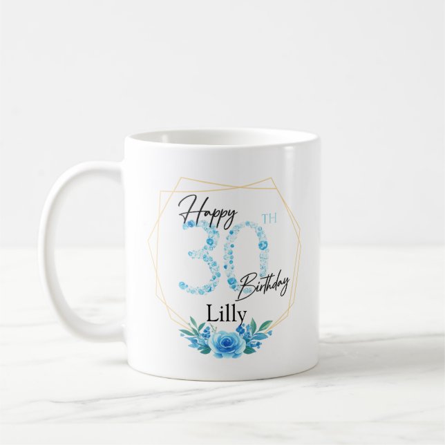Café Caneca Personalizada Presente de Aniversário para  (Esquerda)