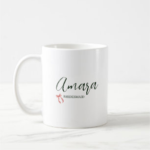 Café Caneca Personalizada, Presente de Dama de Honra