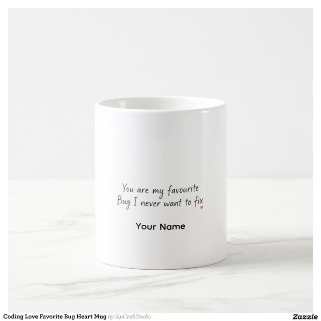 Café Caneca Personalizada Presente de Programador Engra (Criador carregado)