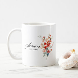 Café Caneca Personalizada, Presente para Dama de Honra