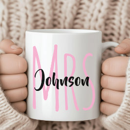 Café Caneca Personalizada Sr. e Sra., Presente de Casam