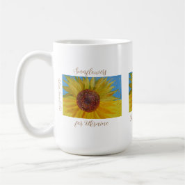 Café Caneca Pintada De Arté De Girassol