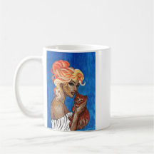 Caneca Presente para Mãe de Gato Chic com Texto de