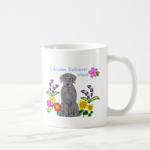 Café Caneca preta da mamã de labrador retriever