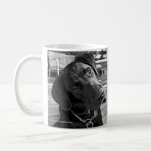 Café Caneca preta de Labrador (Esquerda)