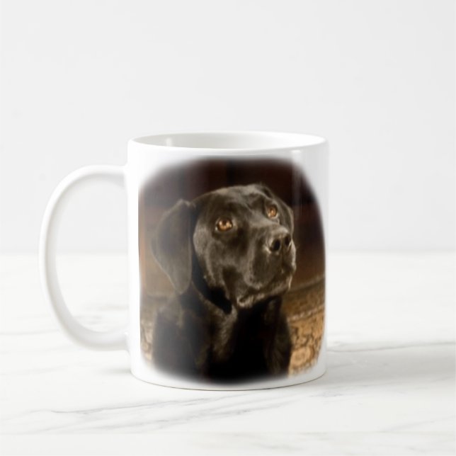 Café Caneca preta de labrador retriever (Esquerda)