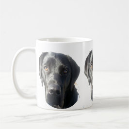 Café Caneca preta de labrador retriever