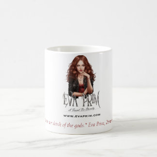 Café Caneca Prim do logotipo de Eva