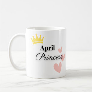 Café Caneca Princesa de Abril – Coroa Dourada e Coraçõe