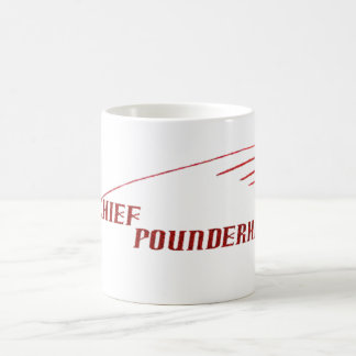 Café Caneca principal do logotipo de Pounderhard